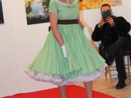 Fashion Show in der Contemplor Galerie Wien am 14. 03. 2024